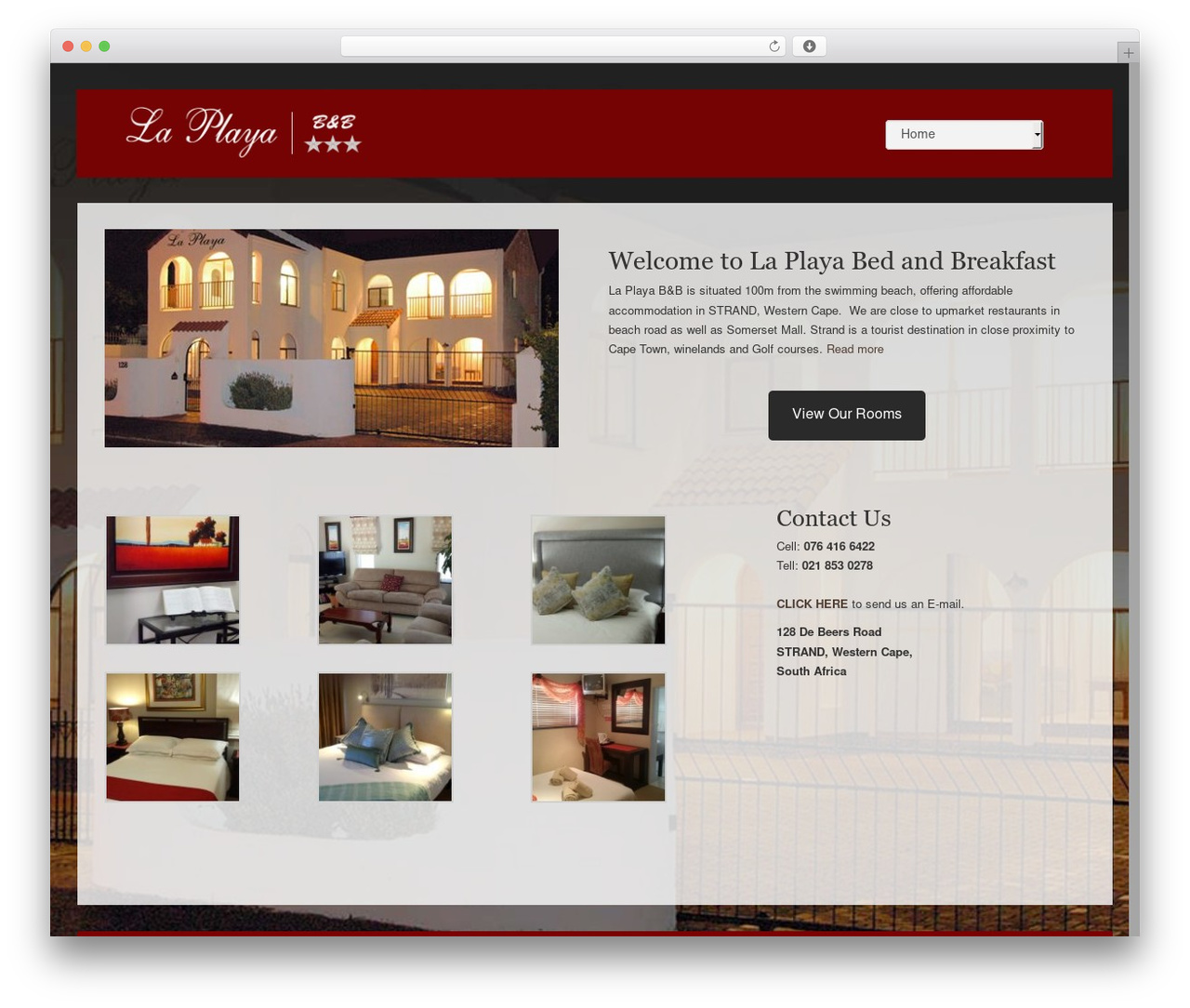 Vierra WordPress theme design - laplaya.co.za