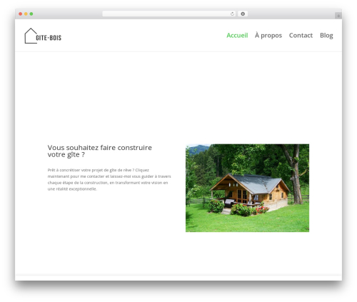 Divi contact form zero spam WordPress plugin - gite-bois.com