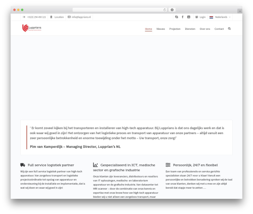 WordPress theme Highend - lupprians.nl