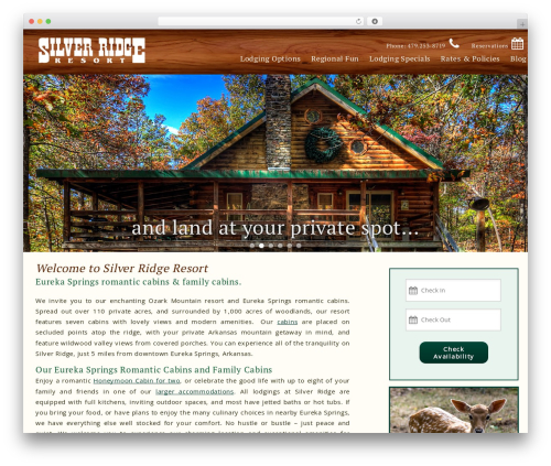 Io slideshows WordPress plugin - logcabinescapes.com