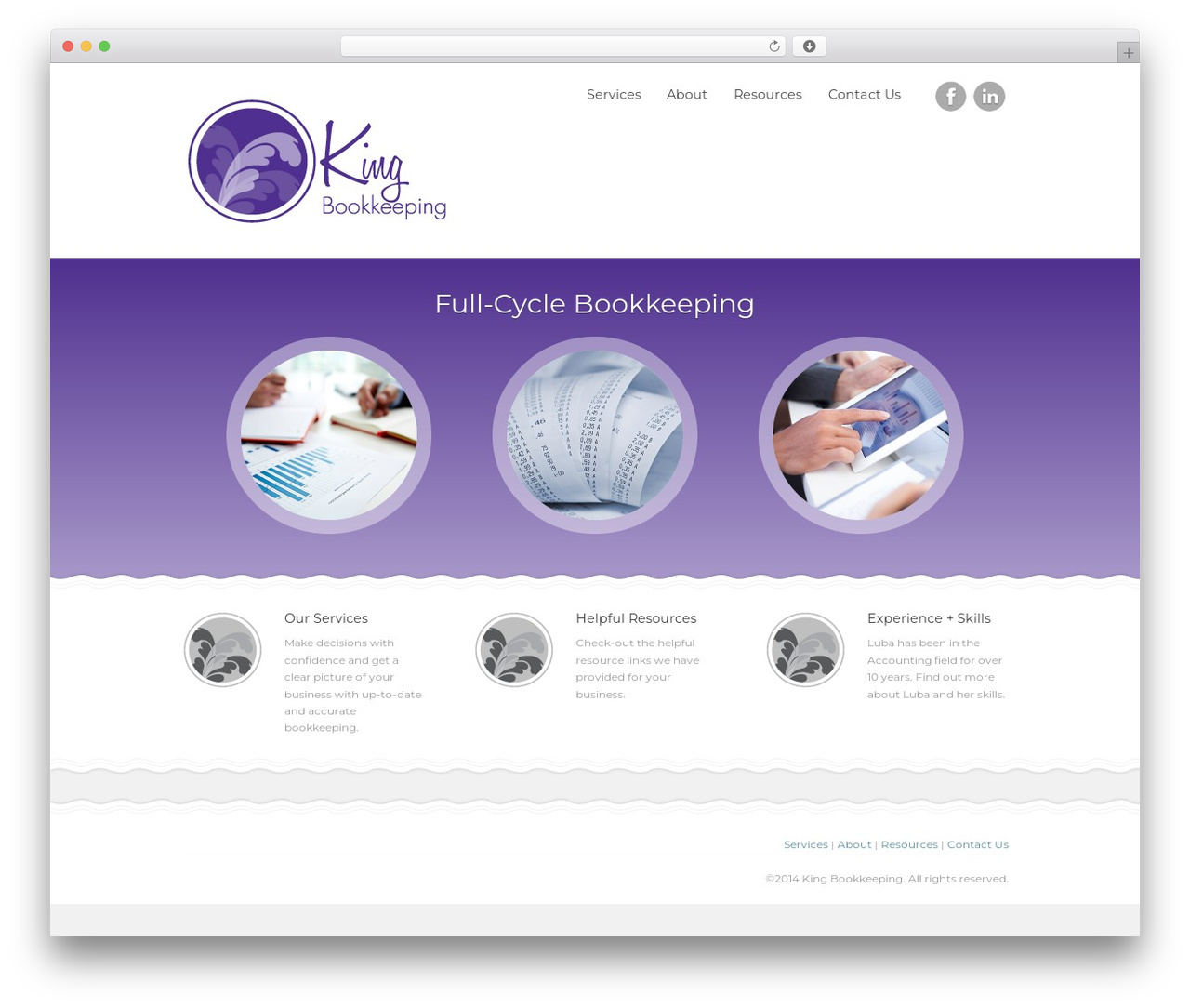 WordPress theme PixelPress - lkbookkeeping.com