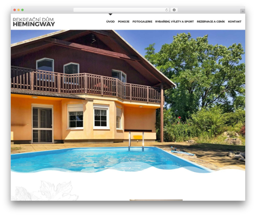 WordPress theme Propagon - apartmany-hemingway.cz