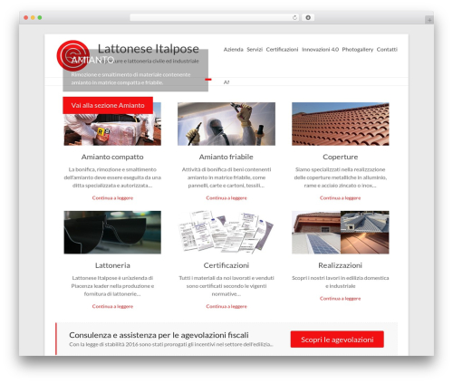 WordPress theme Spacious - lattoneseitalpose.com