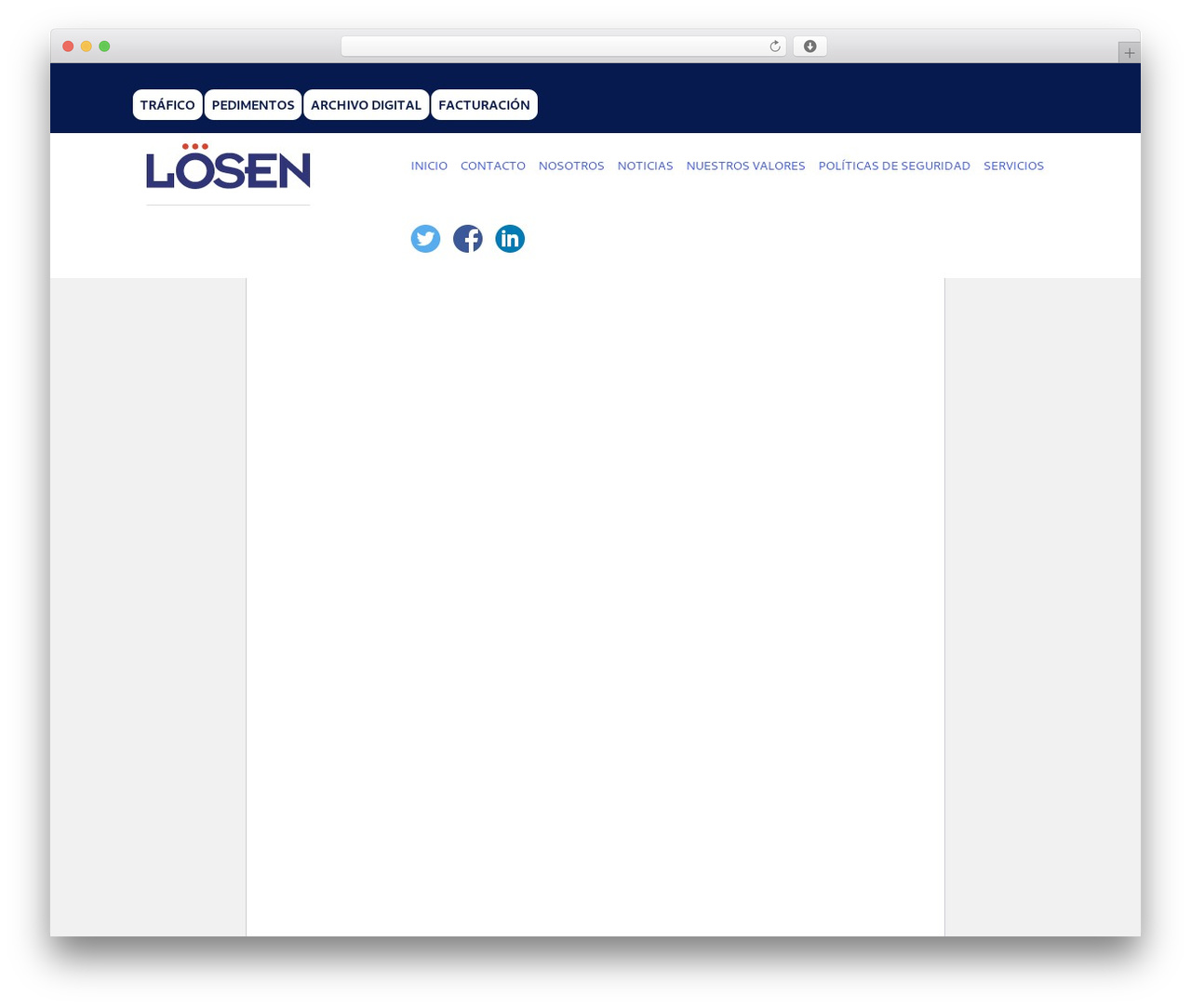 WordPress theme TheOne - losen.com.mx