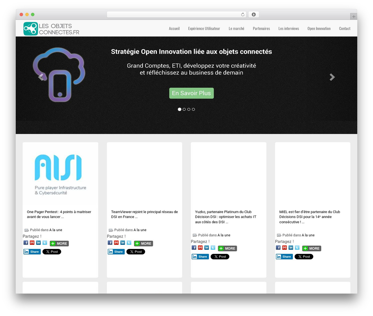 WordPress website theme Responsive Objets Connectes 2015 - les-objets-connectes.fr WordPress website theme Responsive Objets Connectes 2015 - les-objets-connectes.fr