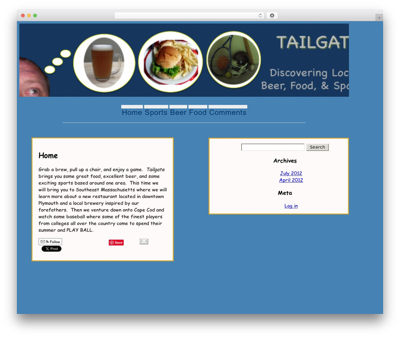WP theme Starkers HTML5 - localtailgating.com WP theme Starkers HTML5 - localtailgating.com