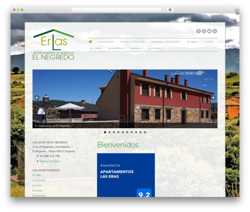 12ae theme WordPress - laserasdelasierradeayllon.com