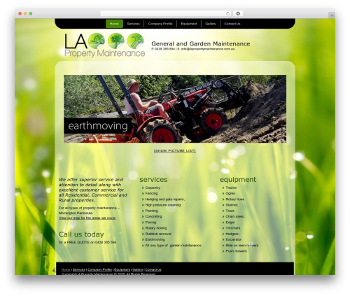 Best WordPress theme laproperty - lapropertymaintenance.com.au