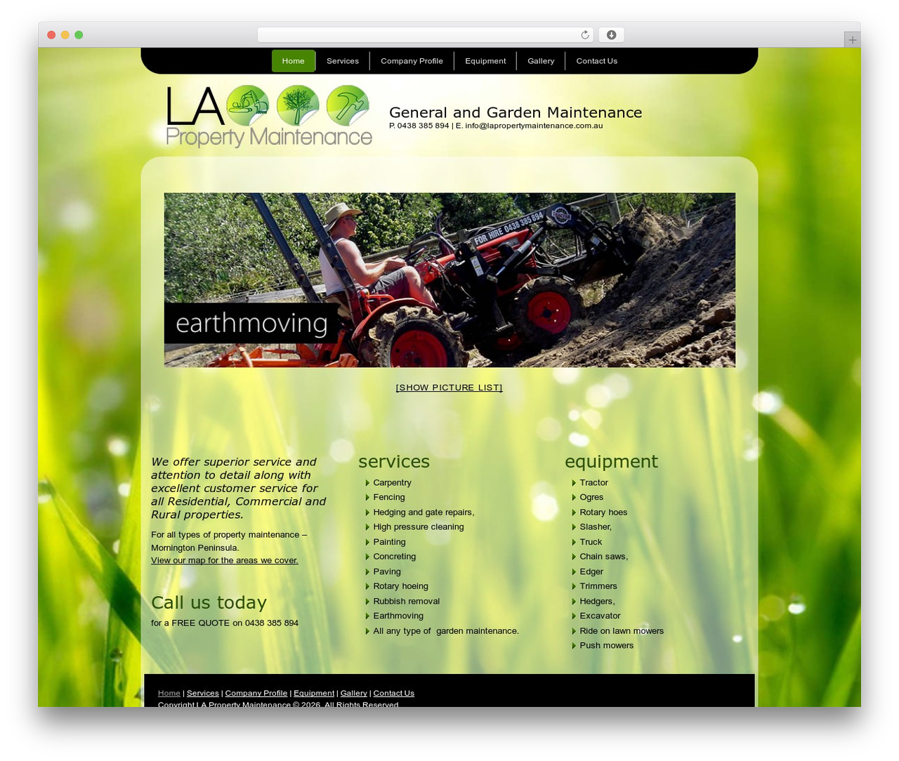 Best WordPress theme laproperty - lapropertymaintenance.com.au