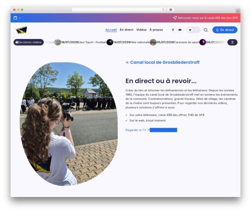 Blogsy theme WordPress free - canallocalgrosblie.tv