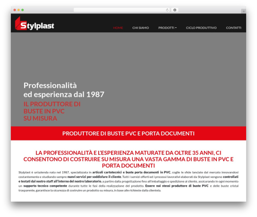 Bootstrap Basic4 free WordPress theme - stylplast.it Bootstrap Basic4 free WordPress theme - stylplast.it