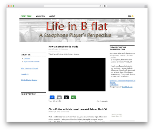WordPress CSS Drop-down Menu (wordpress-css-drop-down-menu) free WordPress plugin - lifeinbflat.com