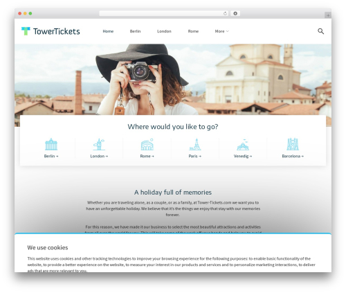 DX Theme theme WordPress - tower-tickets.com