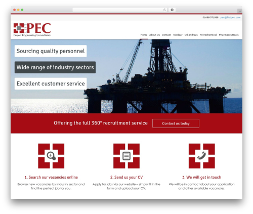Illicit Web Design WordPress theme design - listpec.com