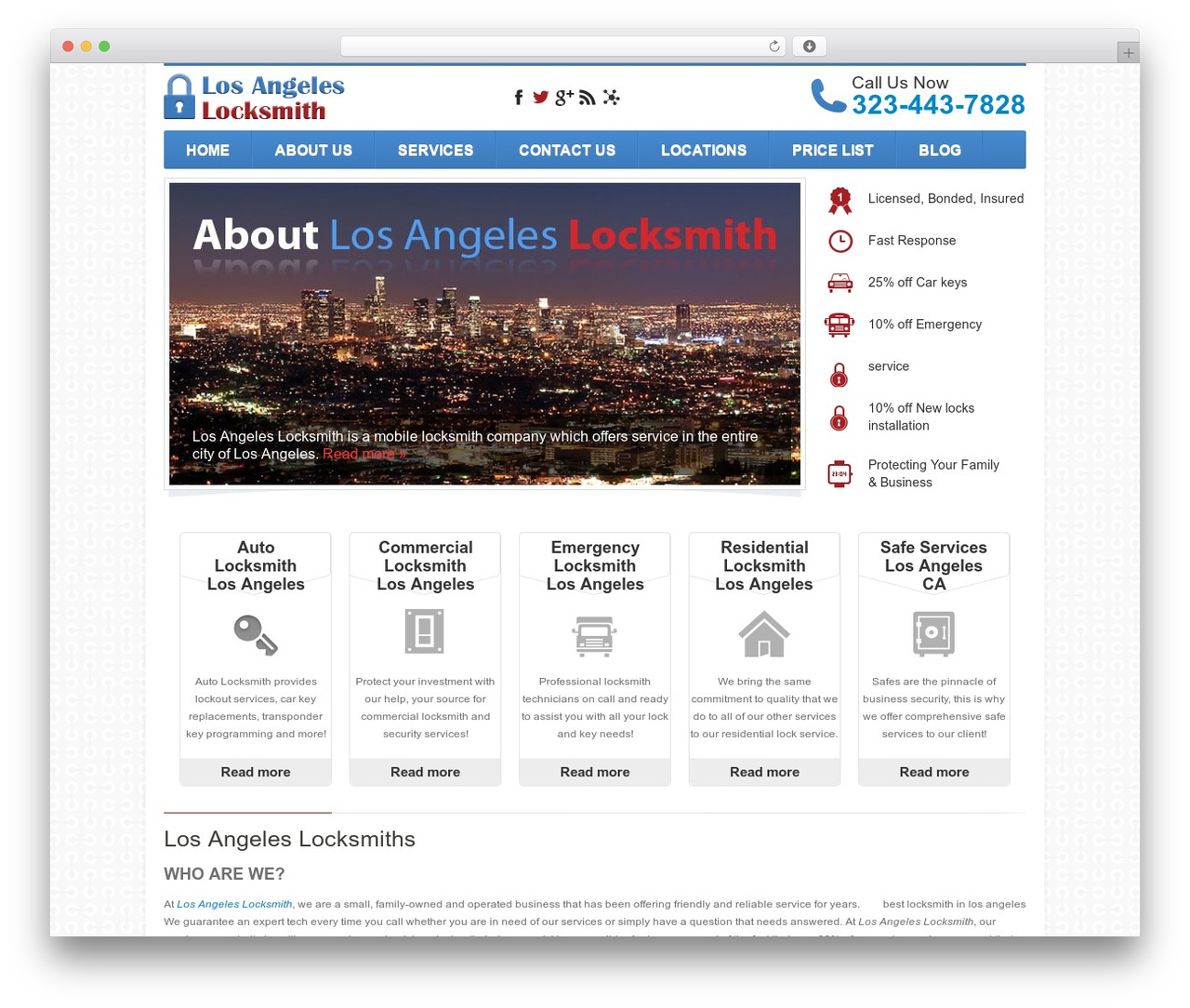 Lock Smith WordPress theme - losangeleslocksmith.me Lock Smith WordPress theme - losangeleslocksmith.me