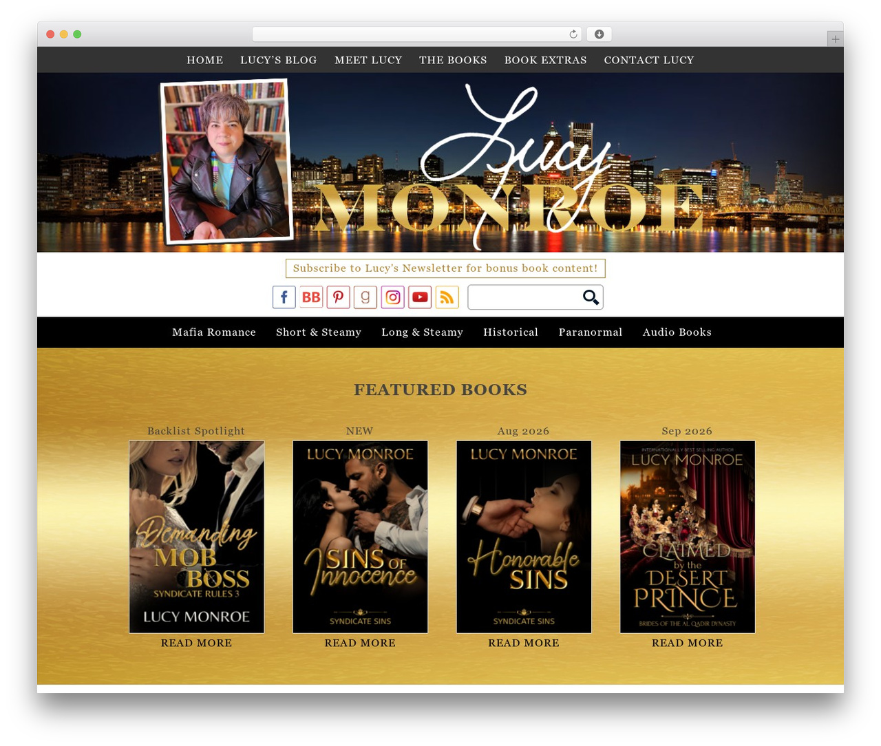 Lucy Monroe theme WordPress - lucymonroe.com Lucy Monroe theme WordPress - lucymonroe.com