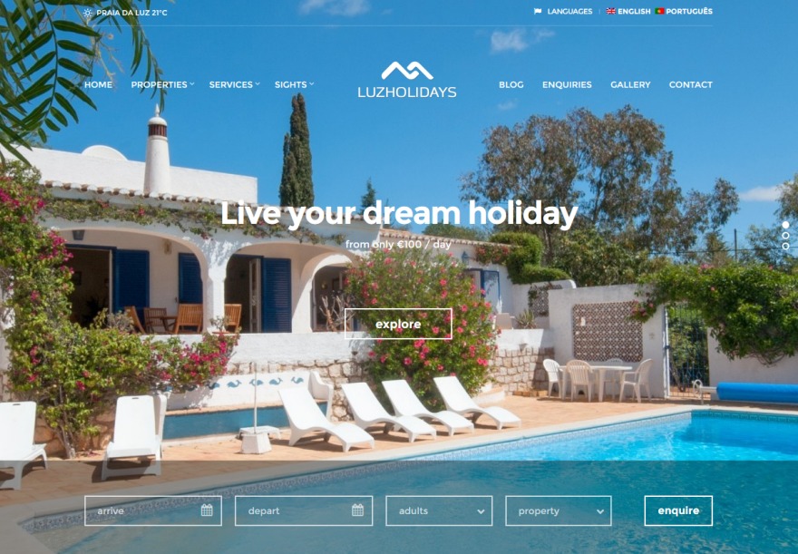 Managers WordPress theme