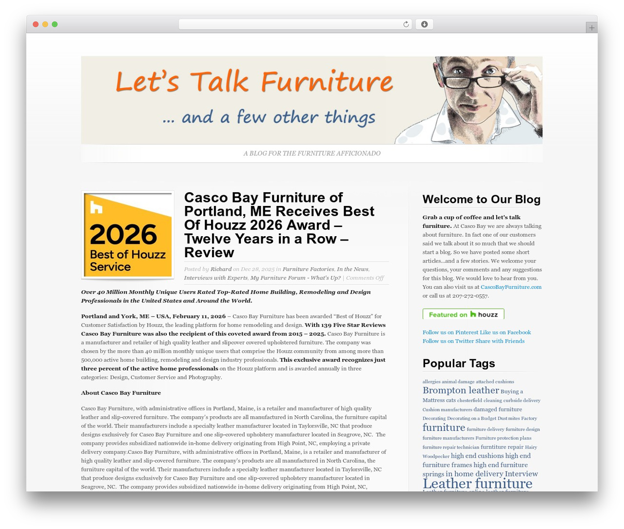 SimplePress theme WordPress - letstalkaboutfurniture.com