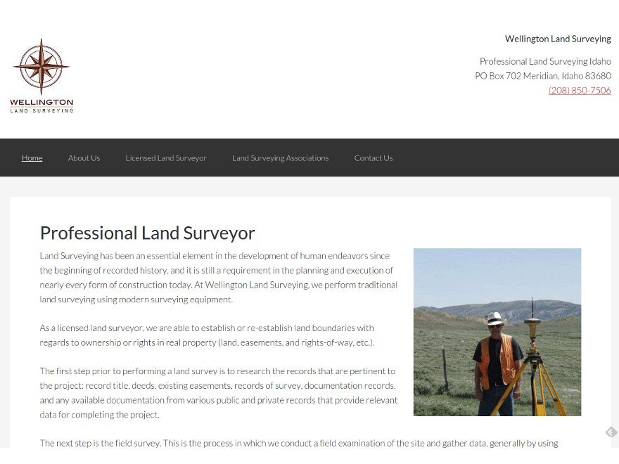Theme WordPress surveyor by Michael Rock