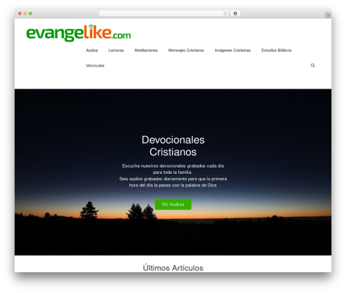 Theme WordPress GeneratePress - evangelike.com