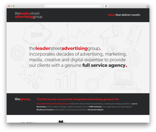 Theme WordPress Identiti Web Development (Foundation Base) - leaderstreet.com.au