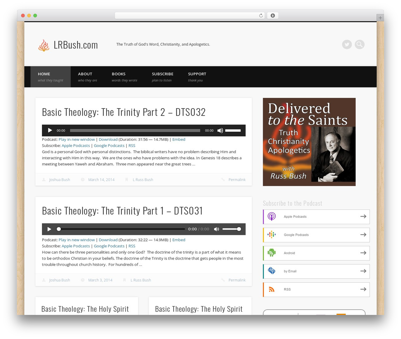 Theme WordPress Pinboard - lrbush.com