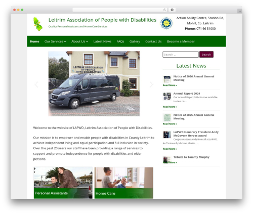 Tiny Framework best free WordPress theme - lapwd.com