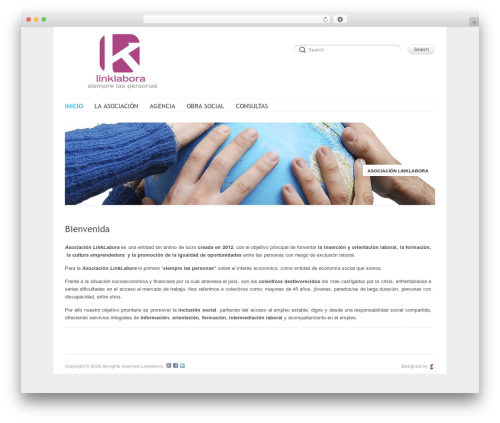WordPress theme Delicate - linklabora.es WordPress theme Delicate - linklabora.es
