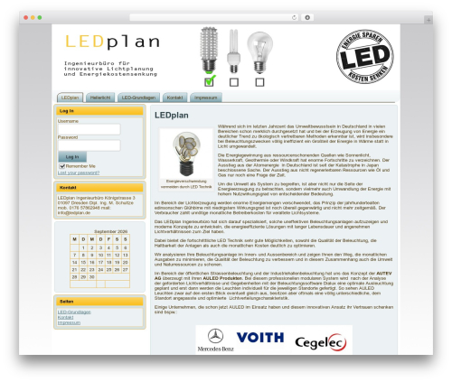 WordPress theme Elegant_Grey - ledplan.de