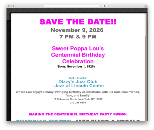Themetrust shortcode WordPress plugin - loudonaldson.com