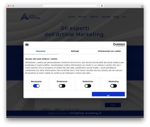 A-One best WordPress theme - link-building.it