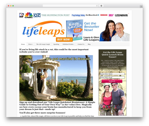 Catalyst WP theme - lifeleapsprogram.com