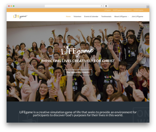 Divi WordPress gaming theme - lifegame.co.uk