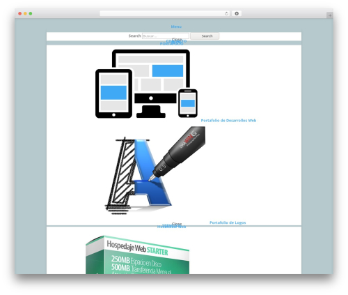 Ubermenu icons WordPress plugin - lalomarquez.com