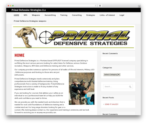 Dukan Lite top WordPress theme - primaldefensive.com