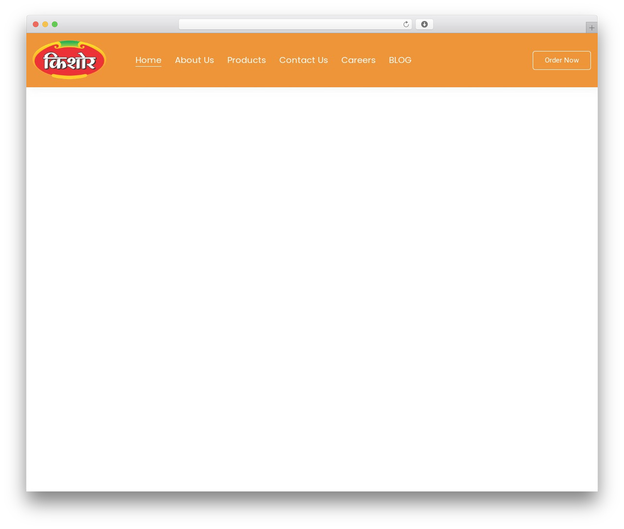 Hello Elementor WordPress theme - kishormasalewala.com