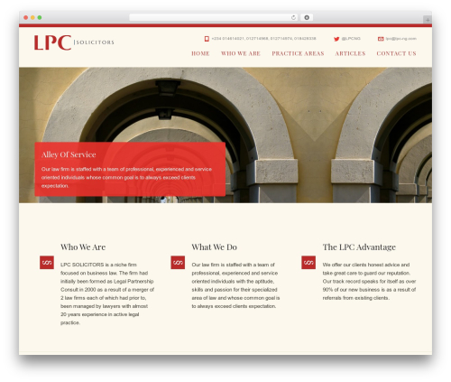 Hunter theme WordPress - lpc-ng.com