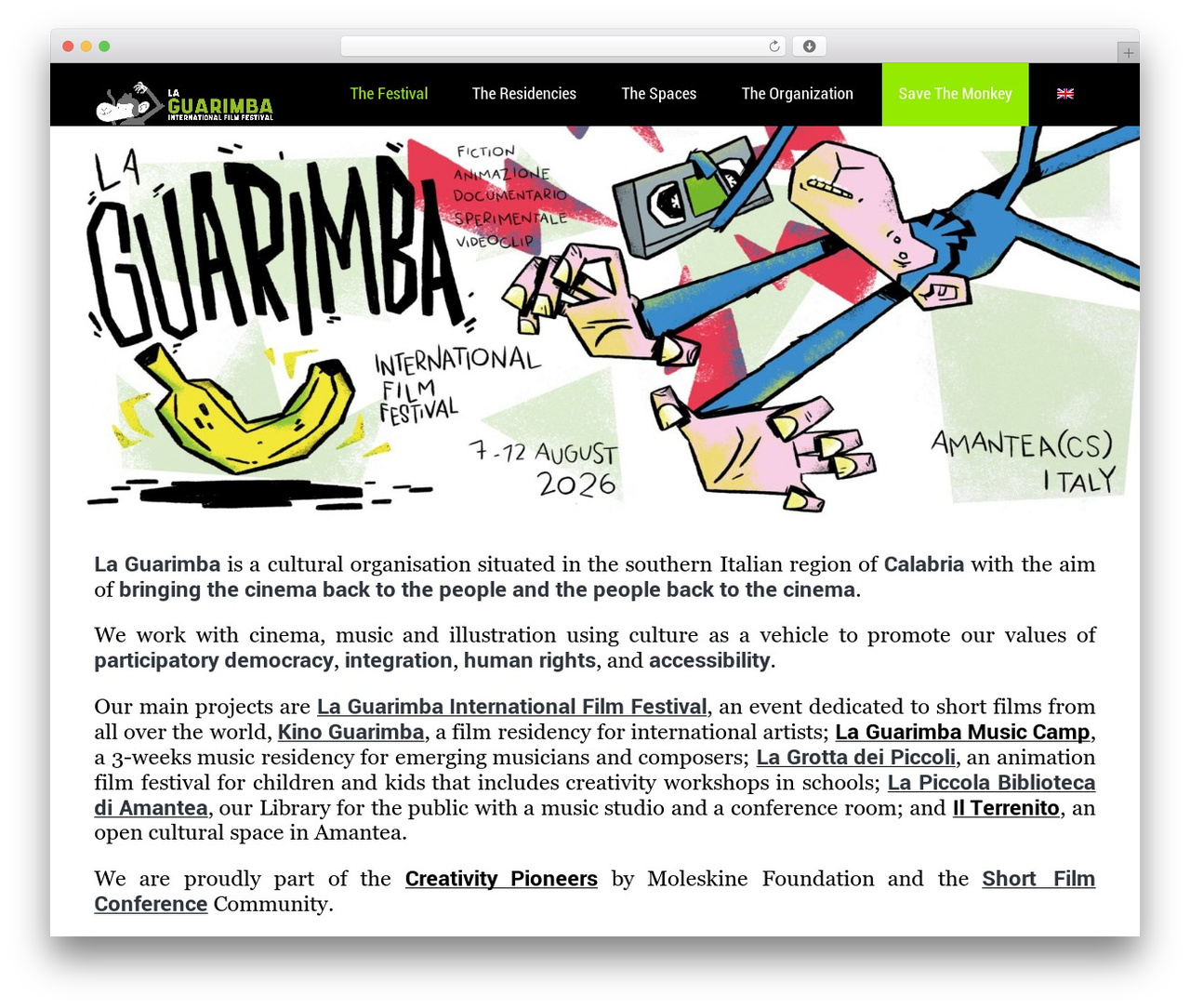 Kause premium WordPress theme - laguarimba.com