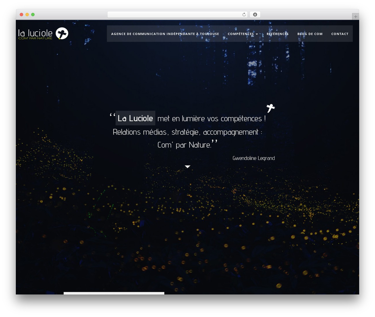 La Luciole WordPress theme - laluciole-com.com