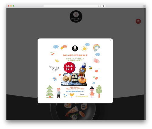 Lafka theme WordPress - sushihiro.com.au