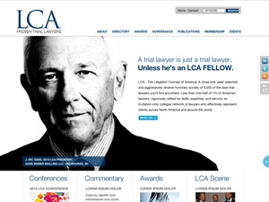 LCA premium WordPress theme by Fishman Marketing
