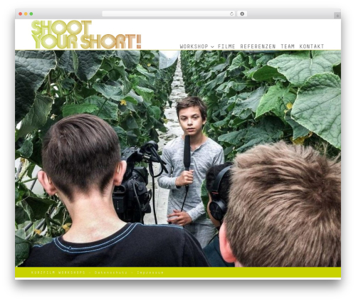 LEVELUP WordPress ecommerce theme - shootyourshort.com