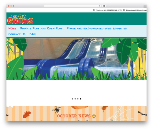 Modality Pro WordPress theme - littlegoobers.ca