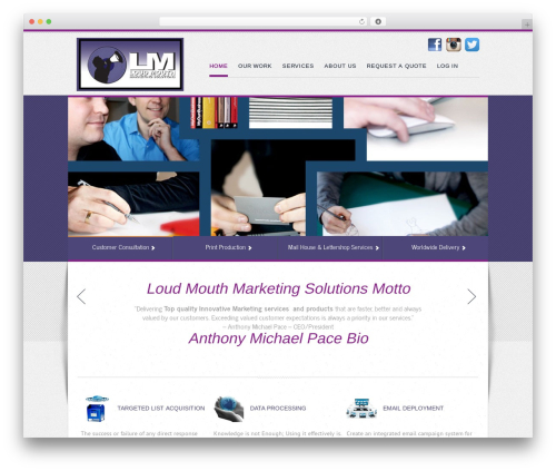 Quickr WordPress theme - lmmsolutions.com