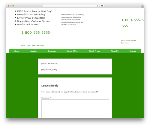 WP Slick Slider (wp-slick-slider) free WordPress plugin - landscapesolutionsmi.com