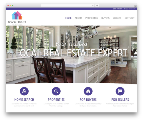 Roots Framework WordPress real estate - lanceswanson.com