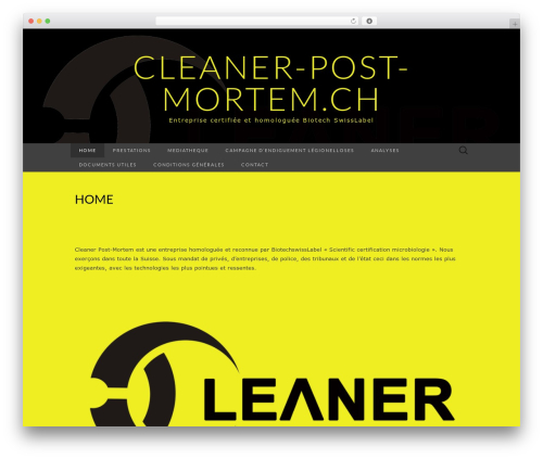 Suits WordPress theme - cleaner-post-mortem.ch