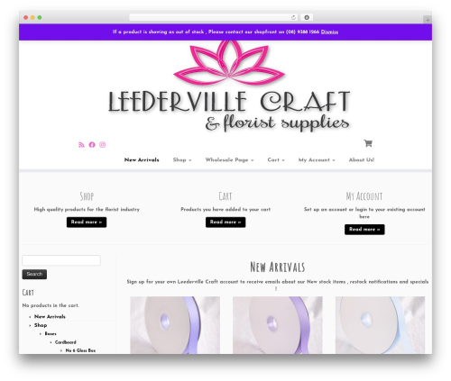 Theme WordPress Customizr - leedervillecraft.com.au