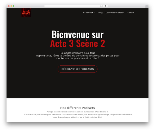 Post Carousel Divi (post-carousel-divi) free WordPress plugin - acte3scene2.com Post Carousel Divi (post-carousel-divi) free WordPress plugin - acte3scene2.com