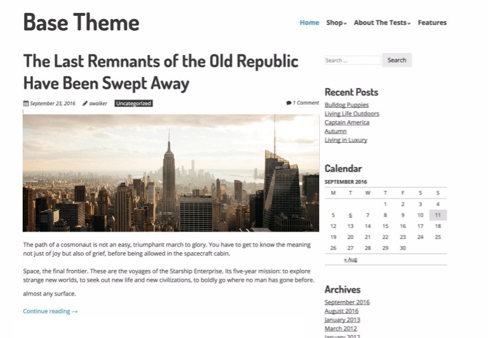 Theme WordPress Sitepoint base ChildTheme Theme WordPress Sitepoint base ChildTheme